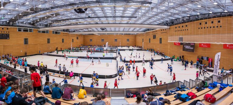 Floorball-Bundesfinale der Schulen im Horst-Korber-Sportzentrum