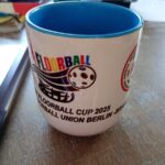 Jeder Spieler bekam eine Tasse als Andenken überreicht