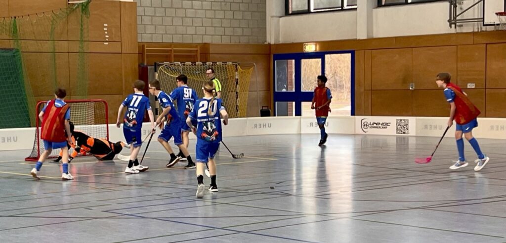 Floorball-Triple-Wochenende bei den Karower Dachsen
