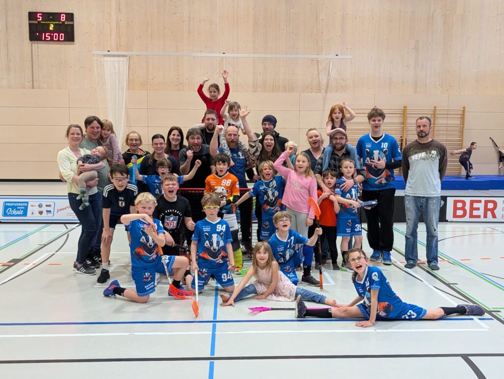 Am Ende standen alle gemeinsam vor der Kamera - Danke für die Unterstützung!