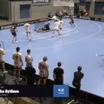 Video-Overlays aus Karow - Floorball-facts.de als Partner des Final4: Bauchbinden für Tore und Strafen